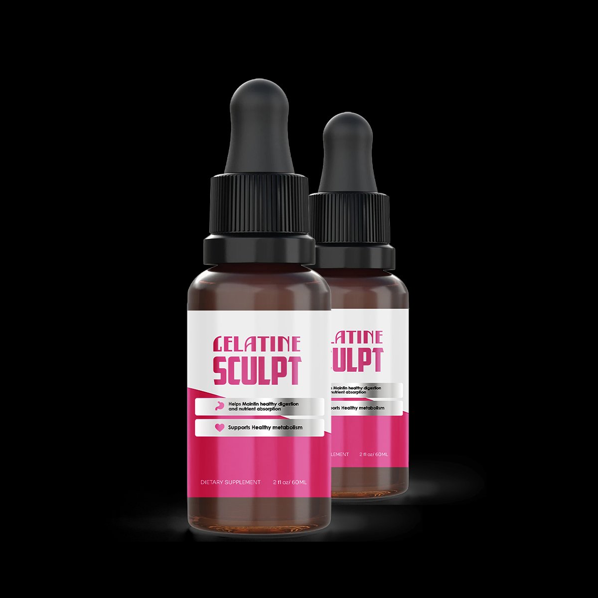 Gelatine Sculpt™ liquid supplement drops